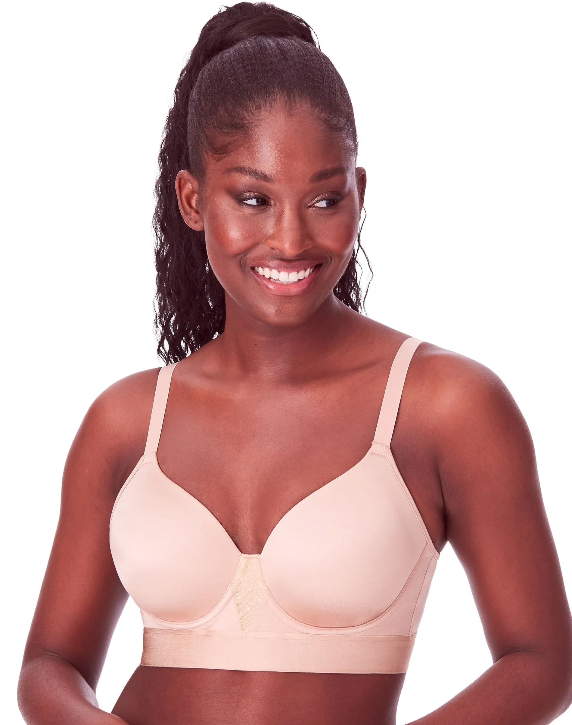Bali Womens One Smooth U Bounce Control Underwire Bra