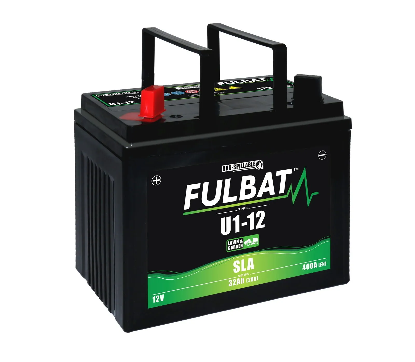 Battery - Filled with Acid & Sealed 32Ah